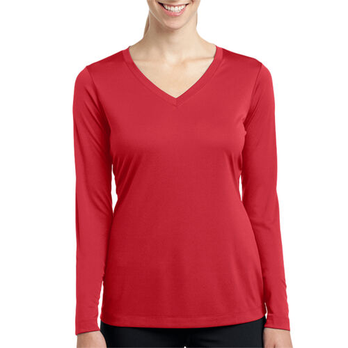 Hart Cheer L/S Dry Fit V-Neck - Ladies Thumbnail